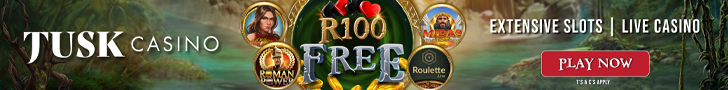 Click Here to Get R100 Free No Deposit Bonus at Tusk Casino